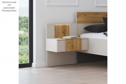 Kona-F von Rauch Black - Schlafzimmer champagner - Asteiche massiv