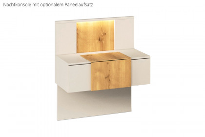 Kona-F von Rauch Black - Schlafzimmer champagner - Asteiche massiv