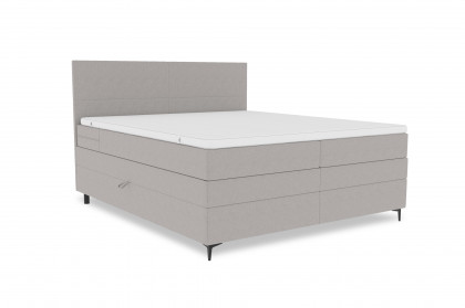 BX-LE-04 von SW KOLLEKTION - Boxspringbett hellgrau
