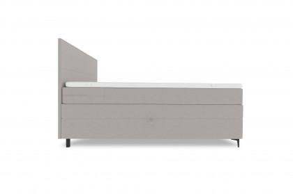 BX-LE-04 von SW KOLLEKTION - Boxspringbett hellgrau
