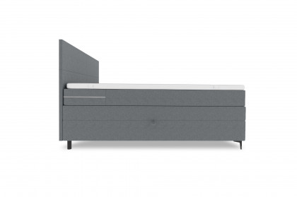 BX-LE-04 von SW KOLLEKTION - Boxspringbett grau