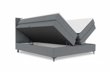 BX-LE-04 von SW KOLLEKTION - Boxspringbett grau