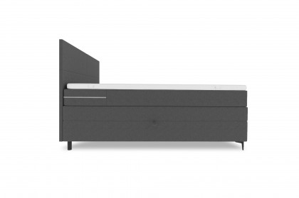 BX-LE-04 von SW KOLLEKTION - Boxspringbett schiefergrau