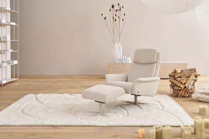 9664 von Himolla - Relaxsessel linen