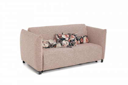 Nassau von Nehl - Schlafsofa flamingo mit Dekokissen