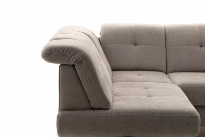 Verso von Sit & More - Eckgarnitur taupe