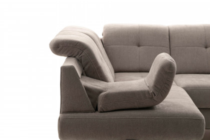 Verso von Sit & More - Eckgarnitur taupe