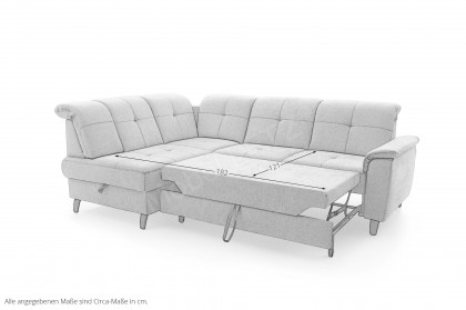 Verso von Sit & More - Eckgarnitur taupe