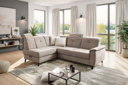 Verso von Sit & More - Eckgarnitur taupe