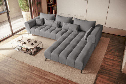 PG-LE-04 von BASTI dein Sofa - Polsterecke rechts anthracite