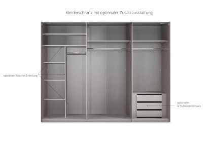 Palermo von Wimex - 3-türiger Kleiderschrank Artisan-Eiche