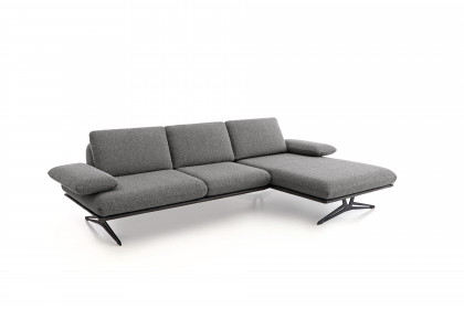 KOINOR Hardy - Ecksofa rechts grau