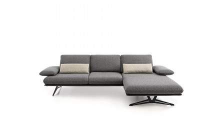 KOINOR Hardy - Ecksofa rechts grau