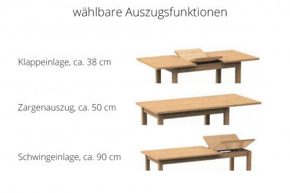 Avellino von Schösswender Essplätze - Esstisch aus Splintnuss Furnier
