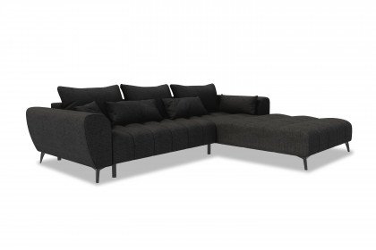 PG-LE-04 von BASTI dein Sofa - Eckgarnitur rechts graphite