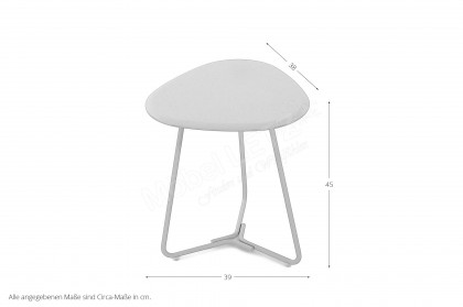 Tripod von Pode - Beistelltisch in Pale aqua