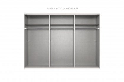 Palermo von Wimex - Schrank weiß/grafit ca. 300 cm breit