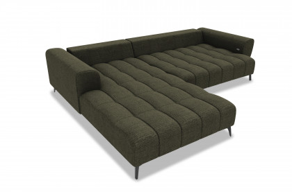 PG-LE-04 von BASTI dein Sofa - Polstersofa Variante links olive