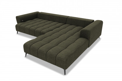 PG-LE-04 von BASTI dein Sofa - Polstersofa Variante rechts olive