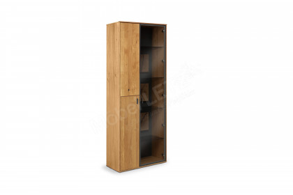 Assini von MCA - Kombi-Vitrine mit Hirnholzblöcken