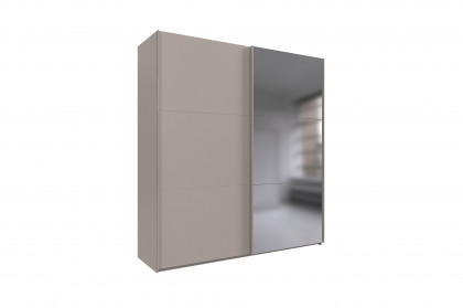 Palermo von Wimex - Kleiderschrank saharagrau mit Spiegel