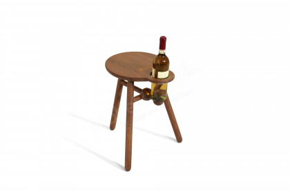 Bottle Stool von Pode - Beistelltisch aus Eiche in Aragon