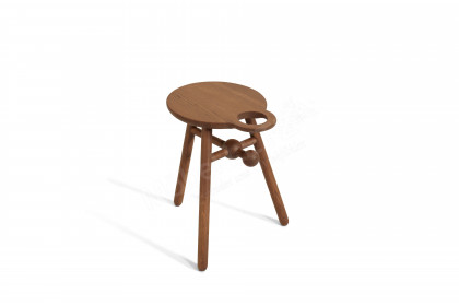 Bottle Stool von Pode - Beistelltisch aus Eiche in Aragon