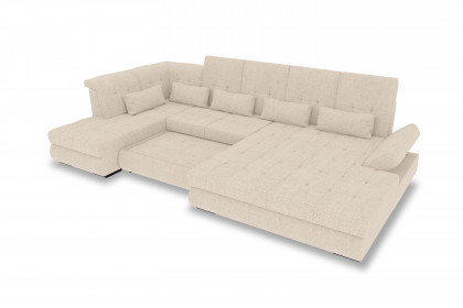 PG-LE-05 von BASTI dein Sofa - Wohnlandschaft links pearl