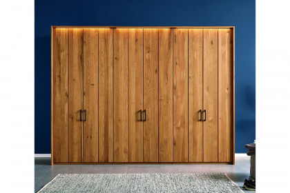 Incasa Premium von Decker - Kleiderschrank mit Vollflächentüren Wildeiche
