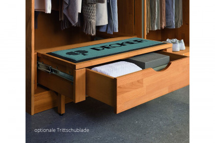 Incasa Premium von Decker - Kleiderschrank mit Vollflächentüren Wildeiche