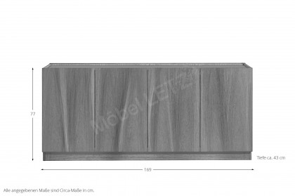 #404 Sideboard von Skovby - Esszimmerkommode ca. 169 cm