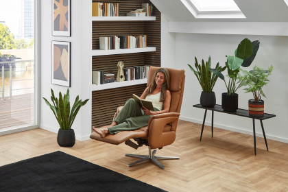 Rocco Lazyline von Polsteria - Relaxsessel bourbon