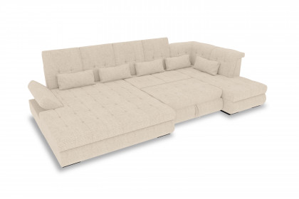 PG-LE-05 von BASTI dein Sofa - Wohnlandschaft rechts pearl