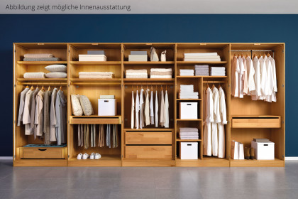 Incasa Premium von Decker - Schrank mit Vollflächentüren aus massiver Kernbuche