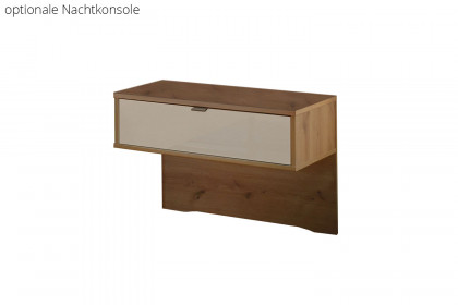 Cremona von Wiemann - 180er Bett Bianco-Eiche - Kernholz-Furnier
