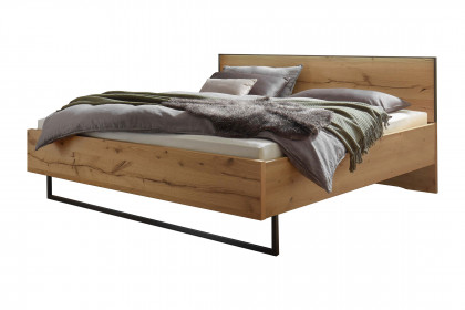 Cremona von Wiemann - Doppelbett Eiche mit Kernholz-Furnier