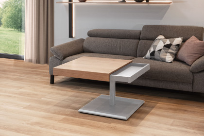 5501 von Vierhaus - Couchtisch Wildeiche/ Seidengrau
