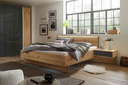 Cremona von Wiemann - Falttürenschrank, Bett mit Quersockel & 2 Nachttische