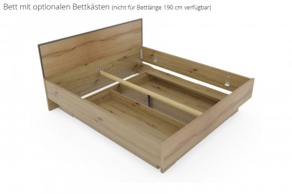 Cremona von Wiemann - Falttürenschrank, Bett mit Quersockel & 2 Nachttische