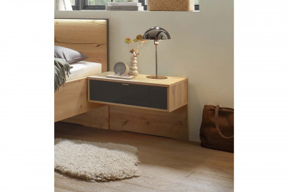 Cremona von Wiemann - Falttürenschrank, Bett mit Quersockel & 2 Nachttische