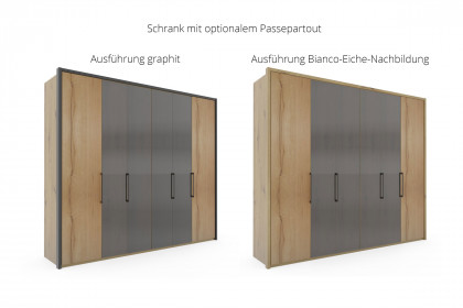 Cremona von Wiemann - Falttürenschrank, Bett mit Quersockel & 2 Nachttische