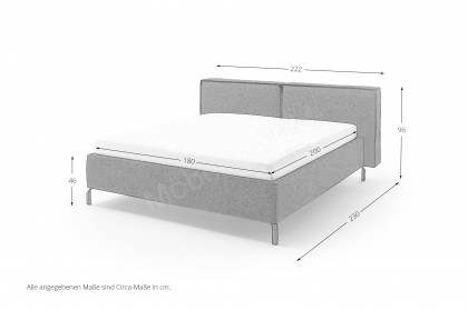 Kelso von Candy Sleep - Polsterbett olive
