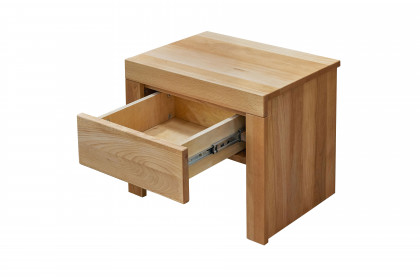Hermann von Elfo Möbel - Nachtschrank mit Schublade Buche geölt