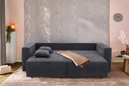 Relax-Sleep von Job - XL-Schlafsofa in Anthrazit