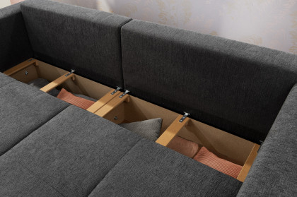 Relax-Sleep von Job - XL-Schlafsofa in Anthrazit