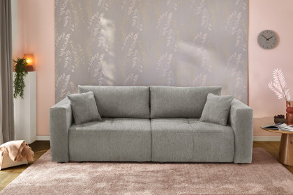 Relax-Sleep von Job - XL-Schlafsofa grau