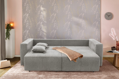 Relax-Sleep von Job - XL-Schlafsofa grau