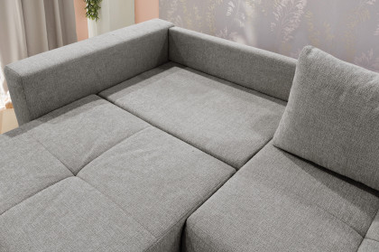 Relax-Sleep von Job - XL-Schlafsofa grau