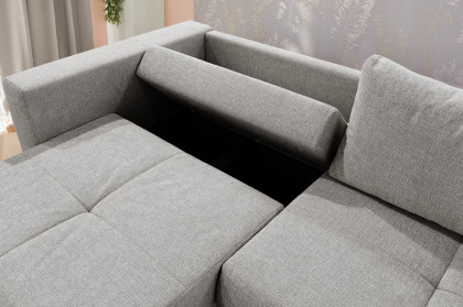 Relax-Sleep von Job - XL-Schlafsofa grau