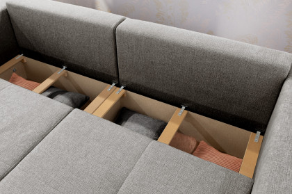 Relax-Sleep von Job - XL-Schlafsofa in Grau